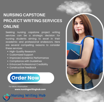 Nursing Capstone Project Writing Services